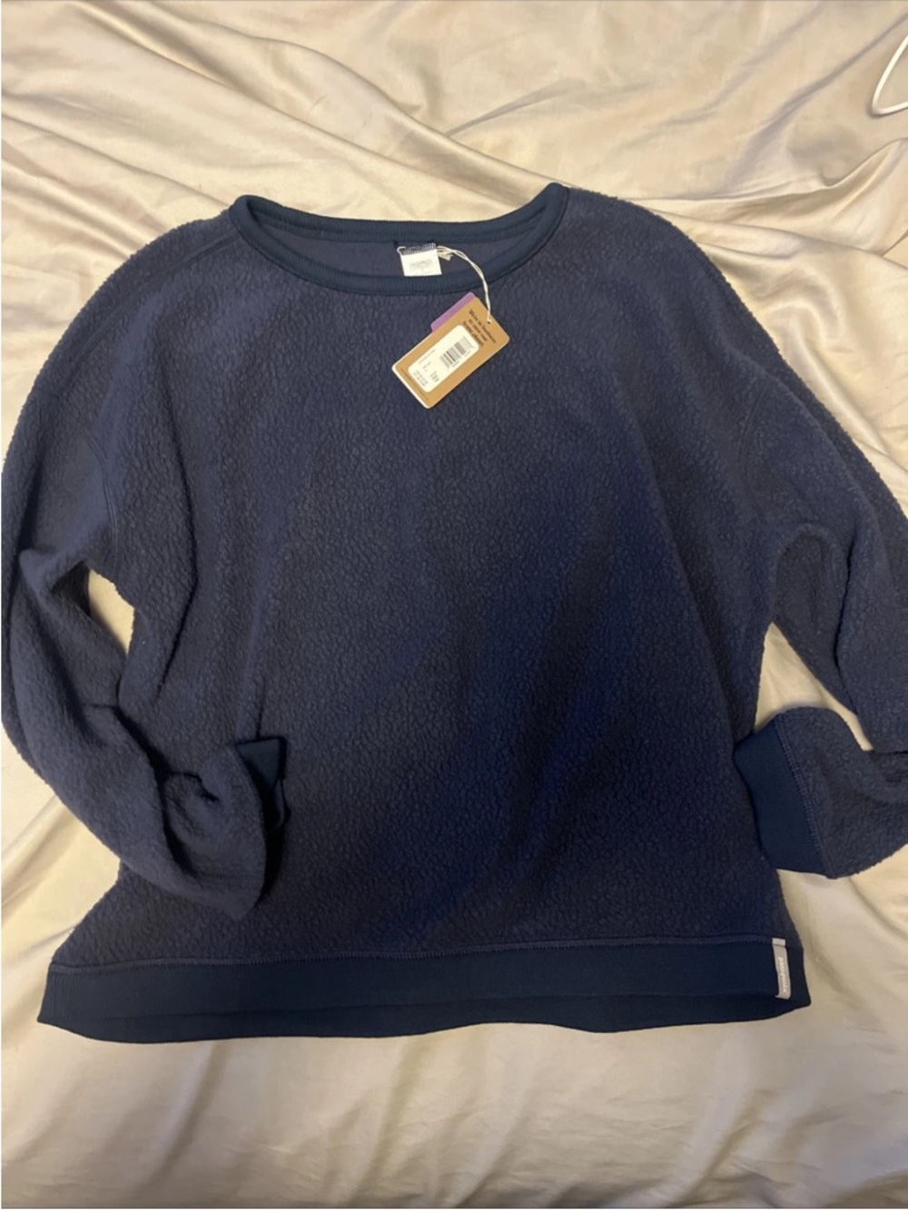 Patagonia Womens shearling crew relaxed fit small